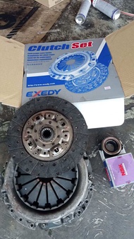Mitsubishi canter fuso Engine model: 4D34 - 2AT5 Second hand (used) EXEDY CLUTCH KIT SET