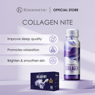 Kinohimitsu Collagen Nite 5300mg Inner Beauty Supplement 50ml - Natural Sleep Aid With GABA