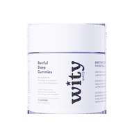 WityWays Roselle Fade Melanin Gummy Vitamin B6 Sleep Good Night Gummy Blueberry Flavor 56 Capsules 0