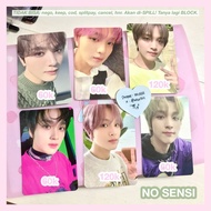 (each) photocard haechan nct official: dreamscape - boboan - melting - rockstar - pink hair - kihno 