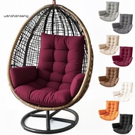 Swing Chair Cushion Garden Swing Chair Cushion Waterproof Thickened Egg Chair Cushion with Armrests 