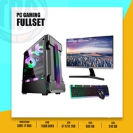 Fullset Gaming PC Core i7, 16GB Ram, 2GB VGA, 240GB SSD, Samsung sr34350 fullHD