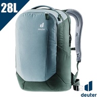 【德國 Deuter】GIGA 28L 透氣休閒電腦後背包(AirMesh 襯裡.可放15吋筆電)/3812321 灰綠