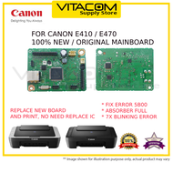 CANON NEW MODEL Q8M (NOT FOR Q7M) E410 E470 ORIGINAL & NEW MAINBOARD FIX ERROR 5B00 COUNTER ERROR AB