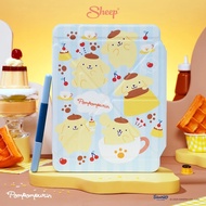 AppleSheep x Pompompurin Collection (People) เคสสำหรับไอแพด GEN 10-11 AIR 4-7 - เคสไอแพดพร้อมเคสปาก