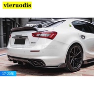 For Maserati Ghibli Carbon Fiber Spoiler M157 Trunk Lid 4-door Sedan 2014 - 2021 Ghibli M157 Rear Tr