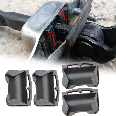 4X NEW Car Door Check Strap Repair Kit Stopper Damping Clip For Toyota Land Cruiser Prado 90 series 