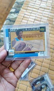 Nba Andre miller upper deck on card auto nba card
