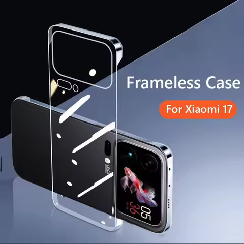 For Xiaomi 17 Pro Frameless Slim Clear Hard Back Cover Case For Xiaomi 17 Pro Max Xiaomi17Pro Max Co