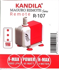 NAJMAAQUATIC || Mesin Pompa Kolam KANDILA REMOTE seri MAGURO R 103 104 105 106 107 dan 108.
