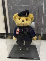 HONG KONG POLICE FORCE 香港警察 機場特警 ASU 熊公仔 泰迪熊 （警察畢業公仔）