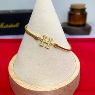 字母H手链😍｜999黄金｜7g足金｜可调节链扣