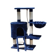 Skiidii Medium 96cm Comfy Cat Tree Play Bed Scratcher House Toy Kitten Scratching Post Mainan Kucing