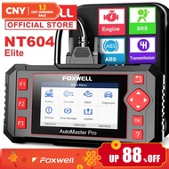 FOXWELL NT604 Elite OBD2 Scanner Proton Perodua ABS SRS Engine Transmission System Data Print Car Di