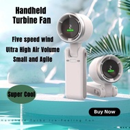 Xiaomi Mini Cool Turbo Fan Electric Fan Handheld Wireless Portable Quiet Folding Fan 4000mAh Model D