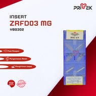 Insert ZRD03MG GRADE YBG302/ ZCC.CT BRAND INSERT GROOVING/ CUT INSERT