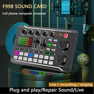 MKC KIMISO Soundcard Live F998 Live Soundcard Audio Broadcast