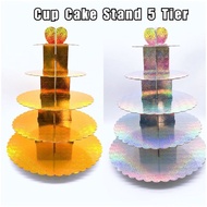 Cup Cake Stand 5 Tier Premium Stand For Birthday Wedding Party