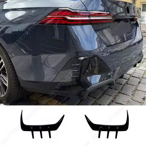 For BMW G60 520i 525i 530i i5 eDrive40 Sedan M Sport 2023-2025 Rear Bumper Side Canard Wind Knife Sp