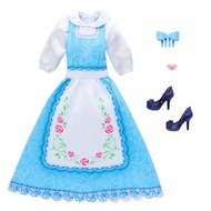 Disney Princess Enchanted Stories Belle Clothing, Town Fashion & Accessories, Inspired By Movie (JGR