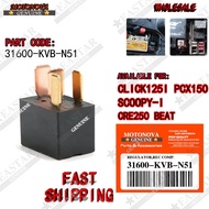 Relay Assy/Starter Relay for Click125I / Pcx150 / SCOOPY-I / CRF250 / BEAT FI(31600-KVB-N51)-MotoNov