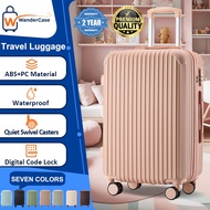 WanderCase Luggage 20/22/24 Inch Luggage Lightweight Hand Suitcas Portable Waterproof Trolley Case L