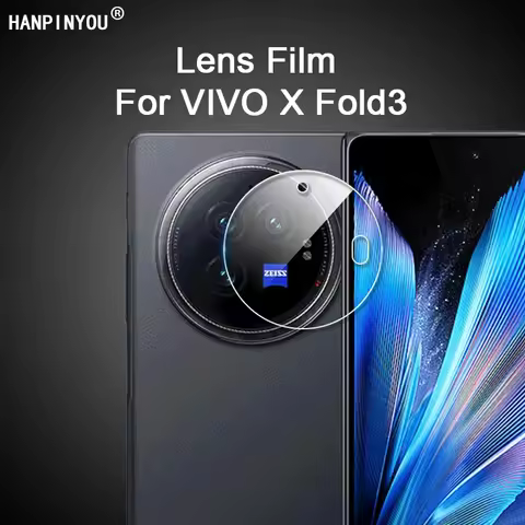 For VIVO X Fold3 / Pro HD Clear Ultra Slim Back Rear Camera Cover Lens Protector Soft Fiber Protecti