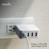 北車 Moshi ProGeo 旅充系列 USB 4-Port 4孔 4埠 充電器  (35W) 手機 平板 7+ 8+