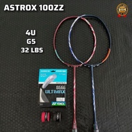 YONEX ASTROX 100 ZZ TENSION 32 LBS LIMITED EDITION BADMINTON RACKET BEST COMPLETE PACKAGE READY TO U