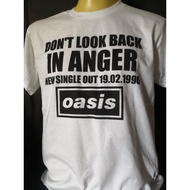 เสื้อวงนำเข้า Dont Look Back In Anger Oasis Blur Suede Radiohead Sonic Youth Alternative Rock Vintage Gildan T-Shirt จัดส่ง ไม่ต้อง