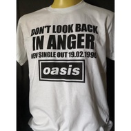 เสื้อวงนำเข้า Dont Look Back In Anger Oasis Blur Suede Radiohead Sonic Youth Alternative Rock Vintag