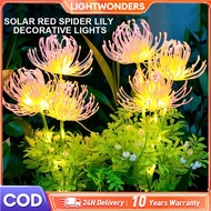 New solar artificial flowers IP65 rating suitable for outdoor garden Christmas holiday lawn ground b