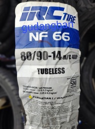 Ban luar IRC NF66 80 90 14 NF 66 Tubeless motor matic free pentil TL