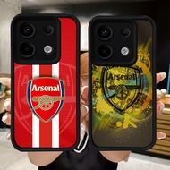 Q125 Arsenal-FC soft Casing for Xiaomi Redmi 15C poco M7 X6 13T 13C Note 13 M6 Neo Pro Plus 5G