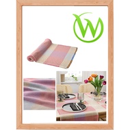 STRANDFLORA bright colored table runner long tablecloth, 35x130 cm