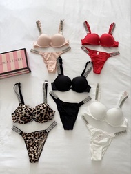 Victoria's Secret 鑽石肩帶內衣褲套裝