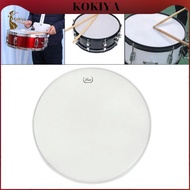 [kokiya] PET Film Material Snare Drum Head Drum Skin Drum Parts and Hardware for Beginner Student Dr