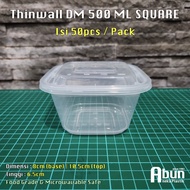 Thinwall Dm Square Ml Isi 5Pcs