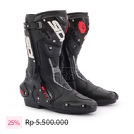 Sidi ST Black Motorcycle Riding Boots Sepatu Touring Road Race Motor