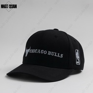 Mũ nón lưỡi trai Chicago Bulls NBA Cap kaki form cứng logo thêu - Nhật Quân Asia nhatquanasia