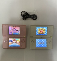 NDS Lite白色＆粉紅色全套<包：R4 + USB充電線>