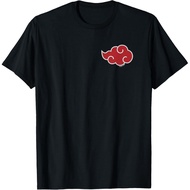 Men's cotton T-shirt Naruto Shippuden Akatsuki Cloud Short Sleeve T-Shirt