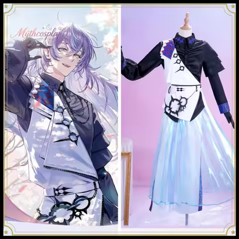 Mycosplay Hoshirube Sho Cosplay NIJISANJI Hero Group Pre‑Transformation Outfit Vtuber Male Role‑Play