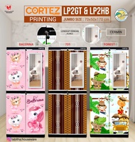 JUMBO TABITHA Cortez JUMBO Hambalan & Gantung/Lemari Plastik/Lemari Pakaian/Lemari Baju/Cortez Print