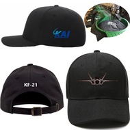 EMBROIDERY SULAM KF-21 BORAMAE AIRFORCE 100% POLYESTER BLACK ADJUSTABLE BASEBALL CAP