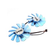 Brand new & original HIS Shishi RX470 RX570 RX580 IceQX2 Graphics Card Fan 9010Double Fan