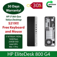 HP EliteDesk 800 G4 i7-8700 Budget Laptop