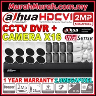 DAHUA 16-CHANNEL 2MP Full HD 2.0MP 1080P CCTV 16CH DVR recorder+Camera Package Set P2P connect View 