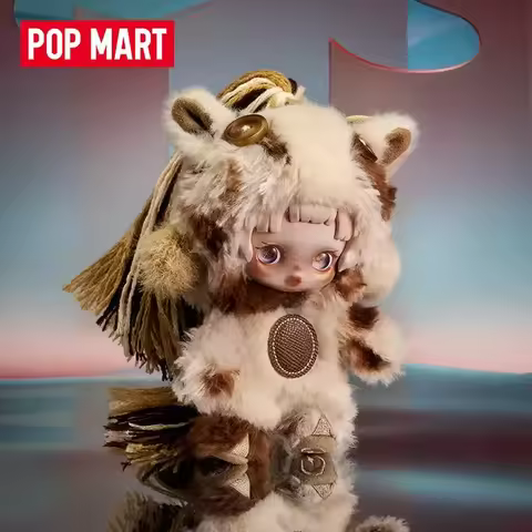 POP MART Have A Good Run Series Vinyl Plush Pendant Mystery Box Genuine Blind Box Guess Toys Bag Orn