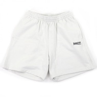 正品全新BALENCIAGA Wardrobe Unifit 2022 春夏 641608 運動短褲，帶有活動標誌刺繡，米白色，XXS 碼。